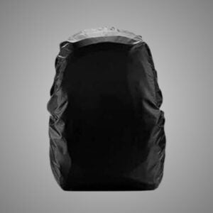 Black Durable Backpack Rain Cover